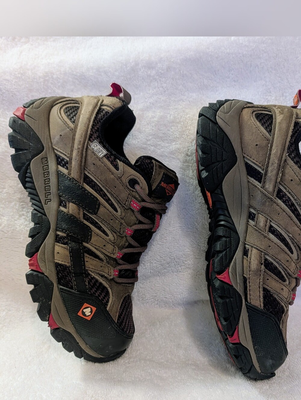 Merrell Moab 2 Vent Work/Hiking Shoes Waterproof Composite Toe 5 M - Picture 4 of 10